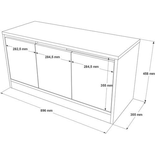 MR2 - KE - Oak Oak Shoe Cabinet slika 8