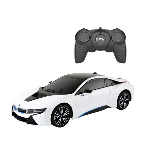 Licencirani auto na daljinsko upravljanje 1:18 Rastar BMW I8 - bijeli slika 1