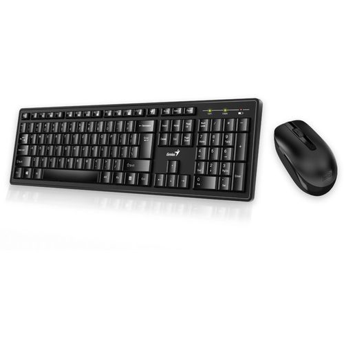 Genius KM-8200 tastatura+miš  wireless set, dual-color, crno-siva boja, slika 2