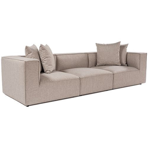 Sora 3 - Sand Beige Sand Beige 3-Seat Sofa slika 5