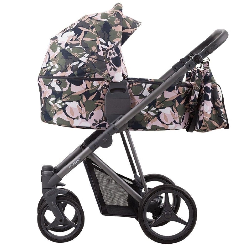 Bebetto Kolica Flavio - Set 2u1 Flowers 01 slika 2