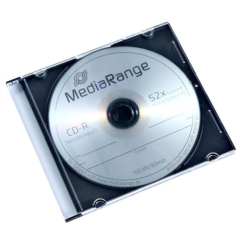 CD-RW MEDIJ 12X SLIMBOX , 49000042 slika 1