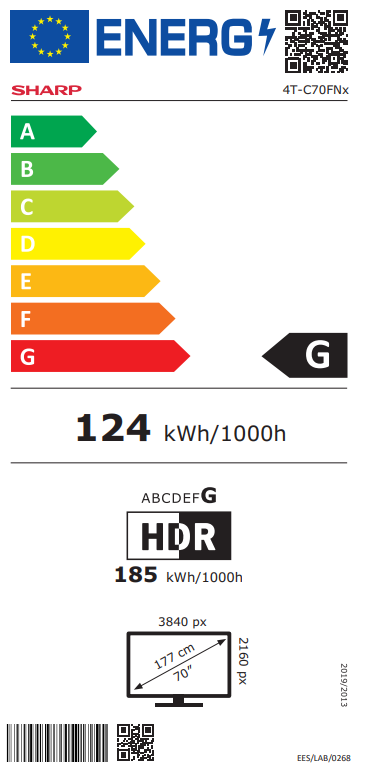 Energetski certifikat G