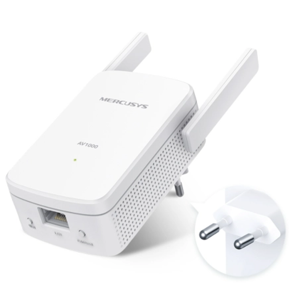 Mercusys MP510 AV1000 Gigabit Powerline Wi-Fi Kit 1000 Mbps slika 2