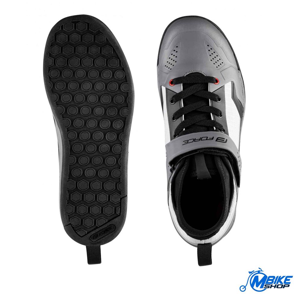Force Cipele za biciklizam Downhill Grey/Black 45 slika 4