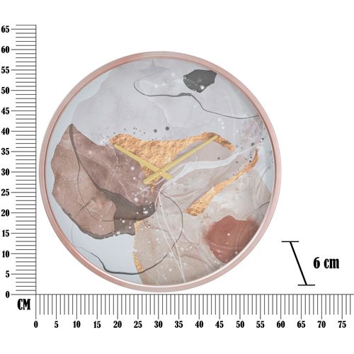 Mauro Ferretti Zidni sat art pink cm ø 60x6 slika 6