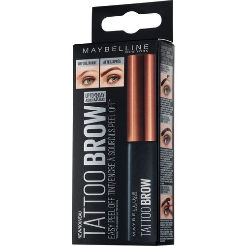 Maybelline New York Tattoo Brow Peel-Off gel za obrve Medium Brown slika 2