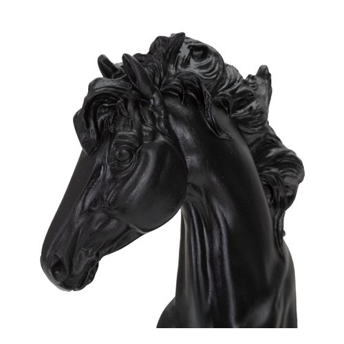 Mauro Ferretti Dekoracija BLACK AND GOLD HORSE cm 14X11X27 slika 5