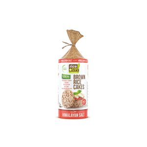 Rice Up smeđe rižine tortice Himalajska so 120g