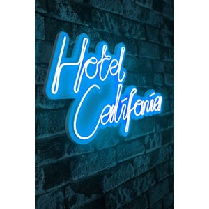 Wallity Ukrasna plastična LED rasvjeta, Hotel California - Blue