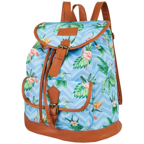 Target ruksak Retro floral blue slika 3