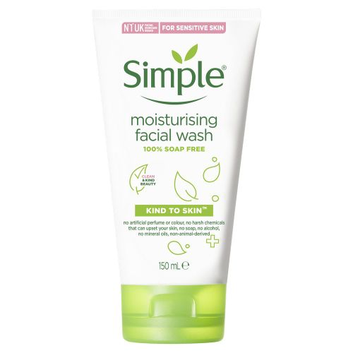 Simple Kind to Skin hidratantni gel za čišćenje lica 150 ml slika 1