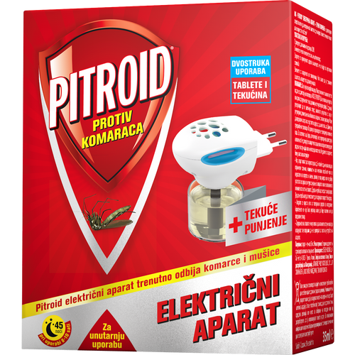 Pitroid električni aparat + tekuće punjenje slika 1