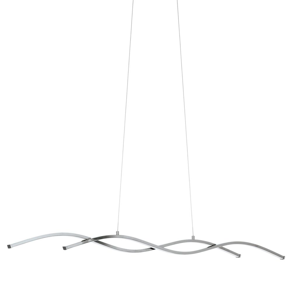 Eglo Lasana 2 Visilica sa LED Osvjetljenjem - 2x14W, D 1200mm, Aluminij/Krom-Bijela slika 3