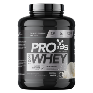 100% PRO WHEY 2.27KG BASIC SUPPLEMENTS -  Ice Cream Vanilla