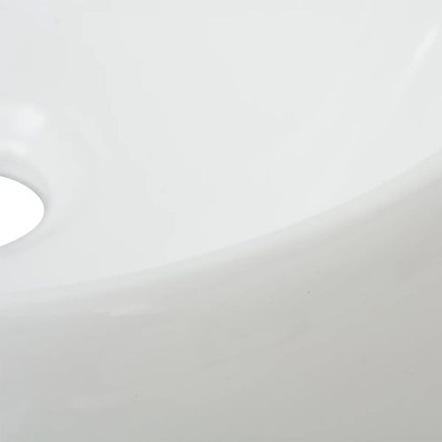 Dvodijelni set kupaonskog namještaja keramički bijeli slika 47