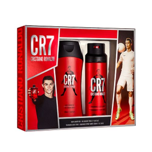 Cristiano Ronaldo 7 Cr7 Red Set Edt30Ml/Tus Gel Za Muškarce slika 1