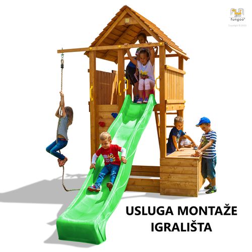 Usluga montaže za drveno dječje igralište FORTRESS TOYBOX slika 1