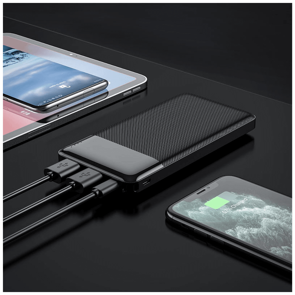 hoco. Punjač prijenosni za mobitele, 10000 mAh, 2A / 2A - J72 Easy travel slika 3