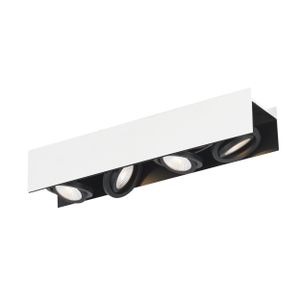 VIDAGO Stropna Rasvjeta - LED-CL/4 Bijela/Crna