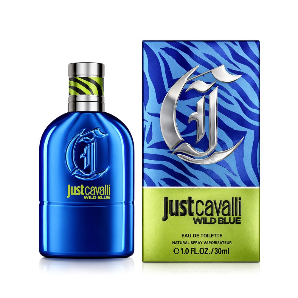 Roberto Cavalli Just Cavalli Wild Blue Eau De Toilette 30 ml (unisex) slika 1
