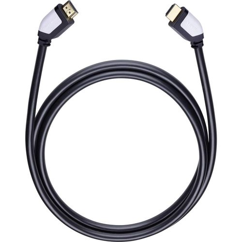 HDMI priključni kabel  3.20 m crna Oehlbach Shape Magic slika 2