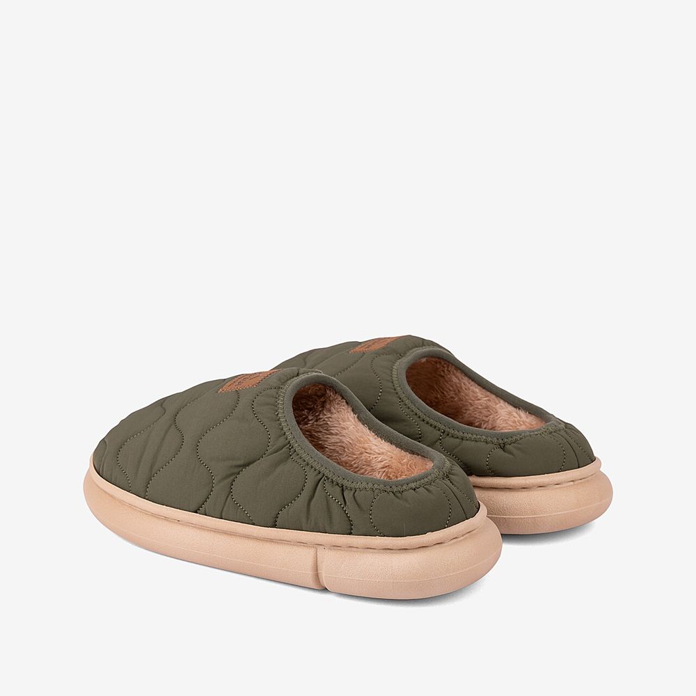 Coqui Muške kućne papuče Noon, Army - 42/43 slika 4