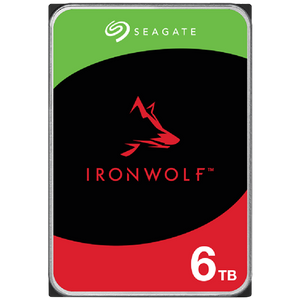 SEAGATE IronWolf NAS HDD 6TB (3.5'', SATA 6Gb/s, 5400 rpm)