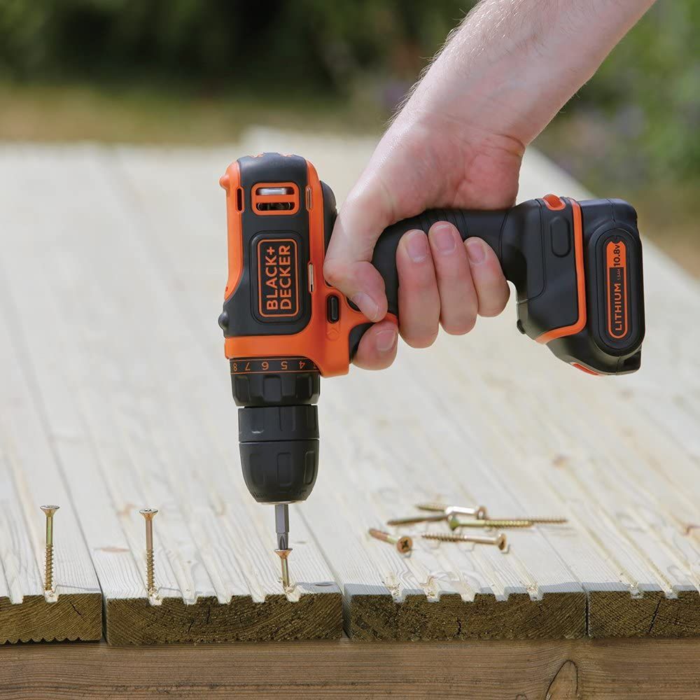 Black&Decker Aku bušilica/odvijač 10,8 V 1,5Ah BDCD12 slika 4