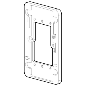 AP-500H-MNT1 Kit with Single-gang Wall-box Mount Adapter for 500H Series AP