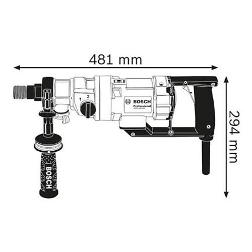 Bosch GDB 180 WE dijamantna bušilica slika 2