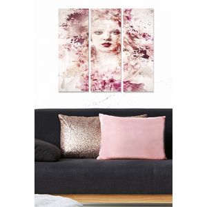 Dekorativna Slika od MDF-a u Više Boja (Set od 3 Komada) - MDF109664210