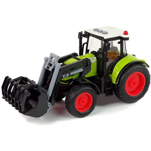 Multifunkcionalni traktor sa žlicom 1:16 zeleni slika 2