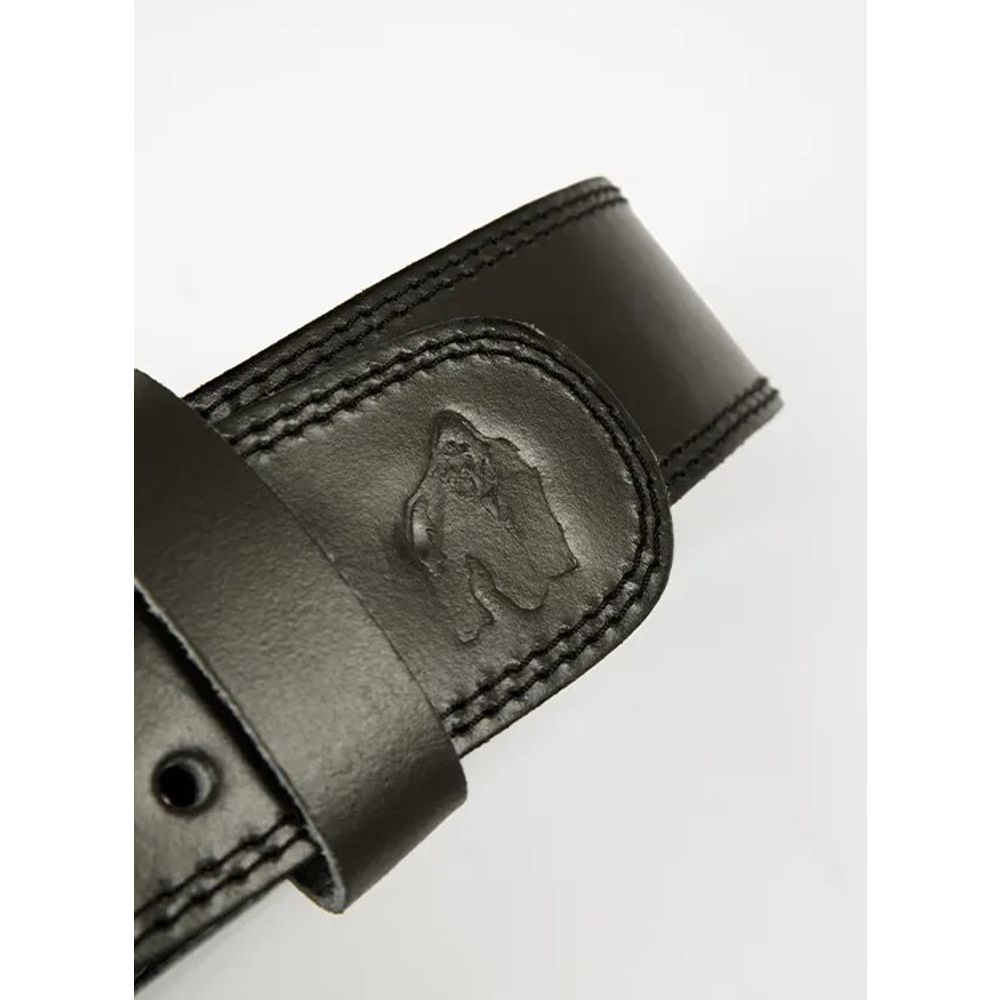 Gorilla Wear Kožni pojas za dizanje tegova 10cm, Army Green slika 3