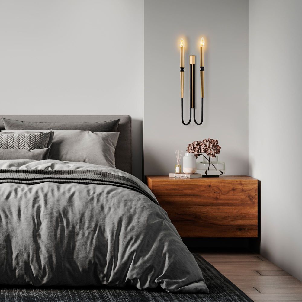 Zidna Lampa Lumı - 15151, boje: Crna slika 4