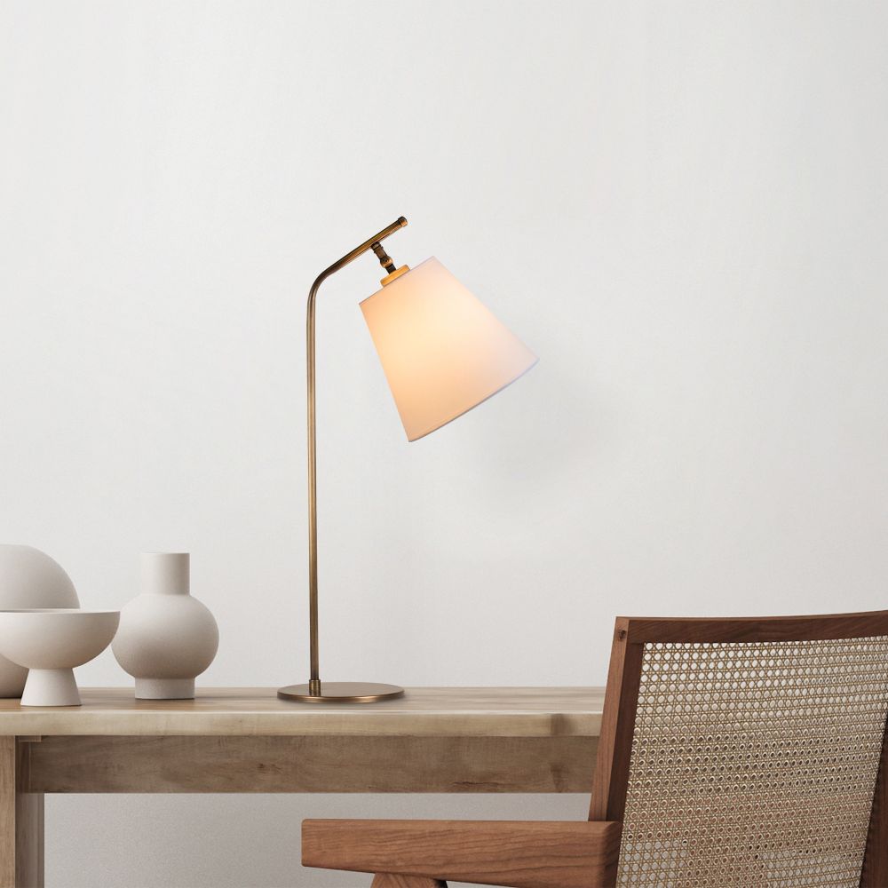 Salihini - MR-622 Bijela Vintage Stolna Lampa slika 3