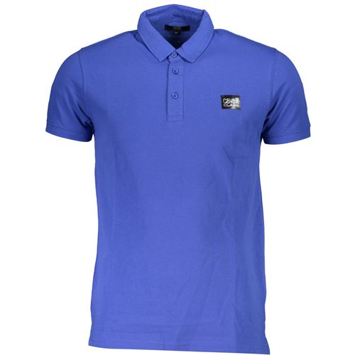 CAVALLI CLASS POLO SHORT SLEEVE MAN BLUE slika 1