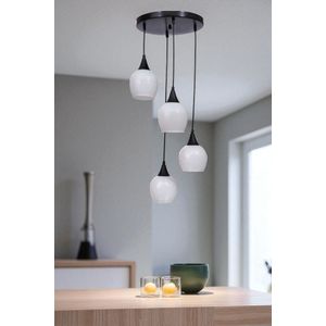 Opviq Luster 499, Bijela, Crna