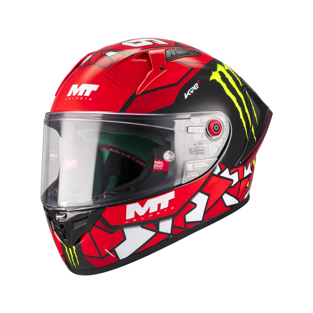 MT Helmets vizir za moto kacigu Kre+S Piqueras B5 Gloss slika 1