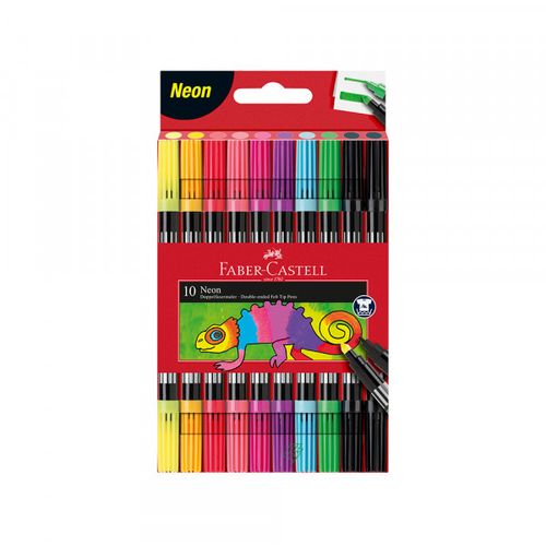 Flomaster Faber Castell 1/10 151109 dupli neon slika 1