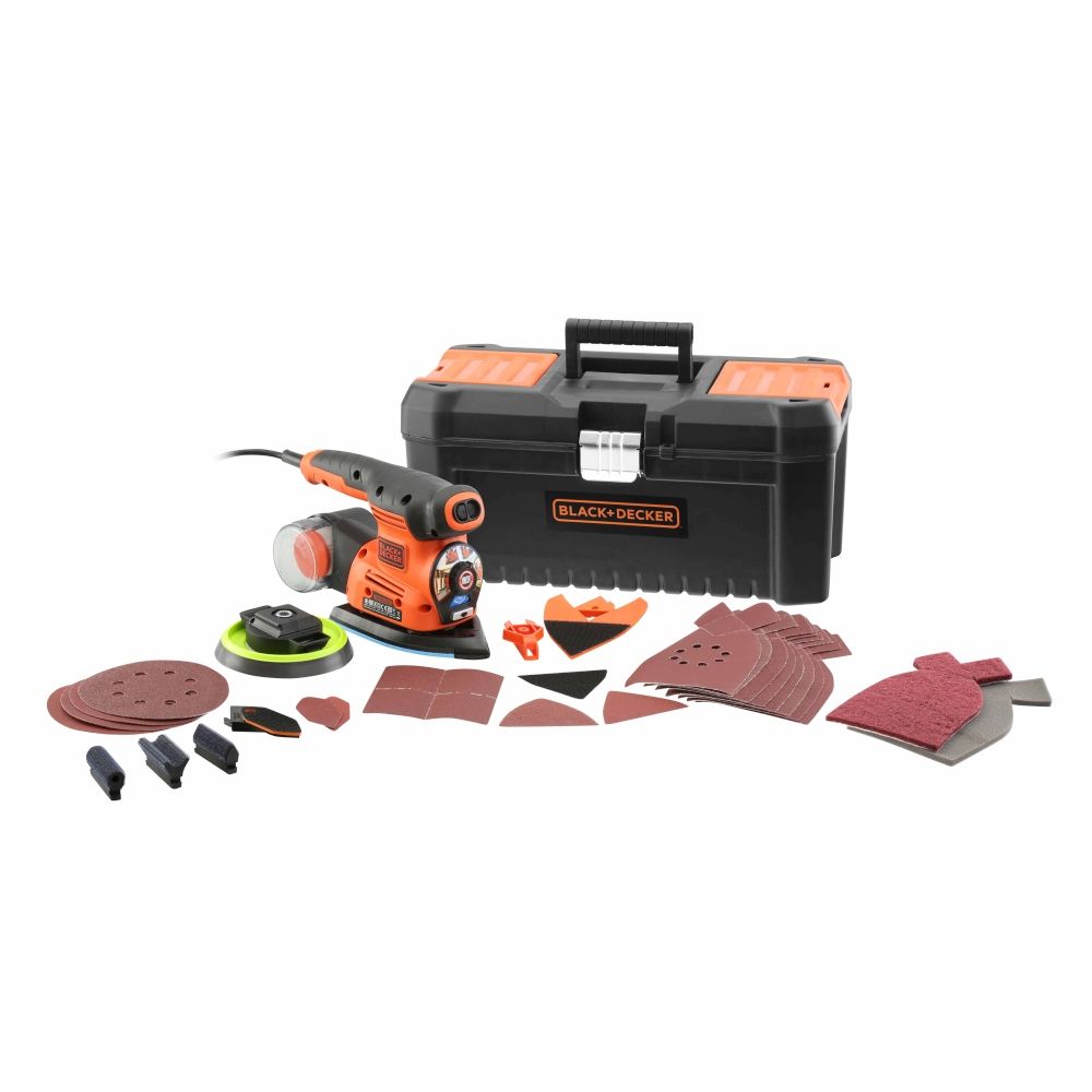 VIBRACIJSKA BRUSILICA 220W 4V1 U KOFERU Black &amp; Decker KA280LKA slika 1
