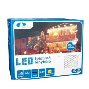 DekorTrend LED rasvjeta 192 topla bijela 2.0 x 2.0 KDK 016
