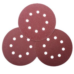 Brusni papir s rupama 125mm 5kom GR 40 49140