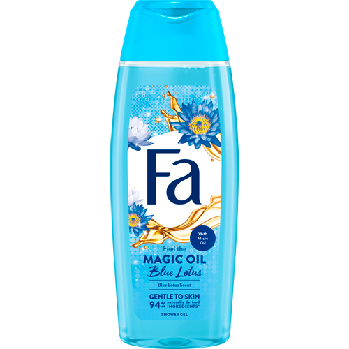 FA gel za tusiranje Magic Oil Blue Lotus 250ml slika 1