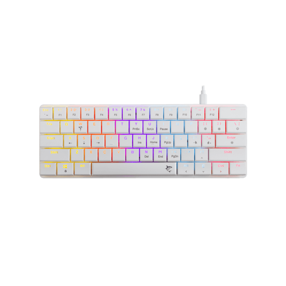 WHITE SHARK Mehanička tastatura GK-006211 NAGAMAKI / US, crveni prekidači slika 1