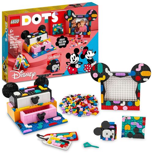 Igra Gradnje Lego DOTS 41964 Mickey Mouse and Minnie Mouse slika 1