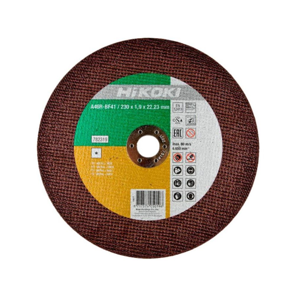 Hikoki rezna ploča za metal/inox 782319 (230 x 1,9 mm) slika 1