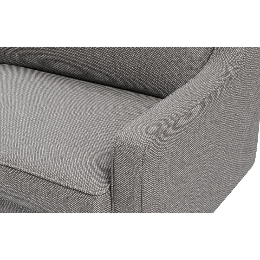 Fotelja Robin Loveseat - boje: obsidian orah slika 3