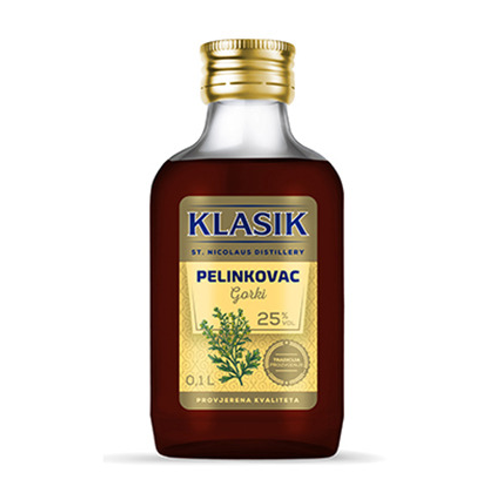 St. Nicolaus Klasik Pelinkovac Gorki 25% 100ml slika 1