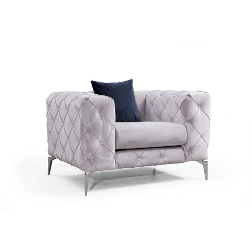 Atelier Del Sofa Como - Light Grey Light Grey Wing Chair slika 5
